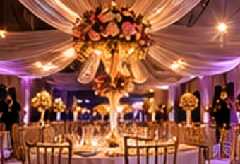Illustrative event planning event scene